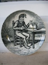 COUPELLE FAÏENCE ROYAL SPHINX décor à TABLE N°2   11 cm 