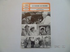 CARTE FICHE CINEMA 1963 LA