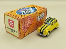 1/43 Citroën 2CV "Paddock" Jaune 1992 Norev Hachette