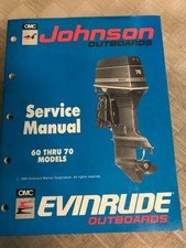 1990 Johnson Evinrude 60 Thru 70 HP Service Réparation Atelier Manuel