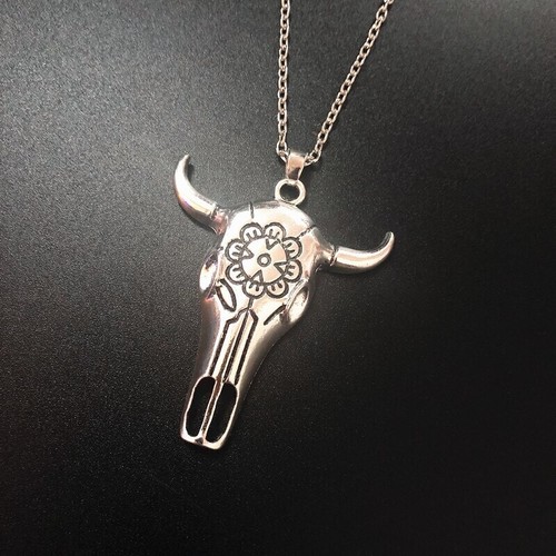 Pendentif tête taureau - pendentif,