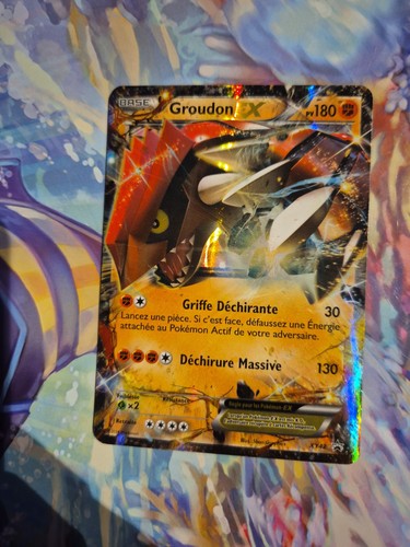 Carte pokémon groudon xy42 - carte,