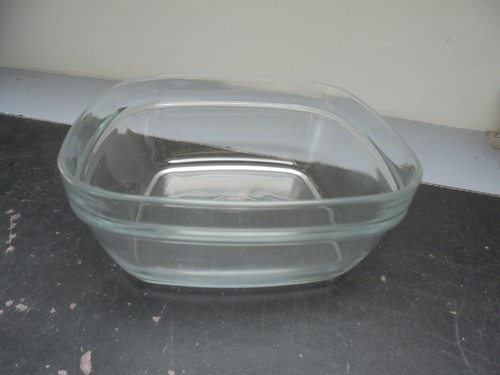 Saladier verre carré duralex - verre,