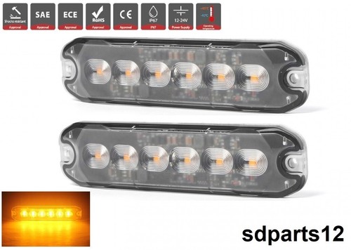 Feux pénétration 6 led - de,