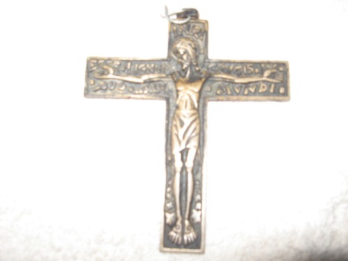 Ancien pendentif croix - pendentif,