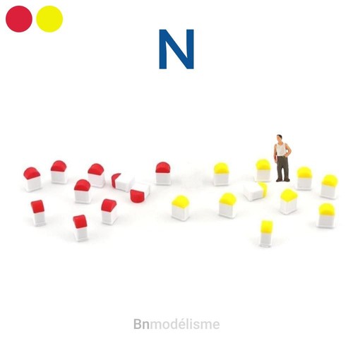 160 lot bornes - n,