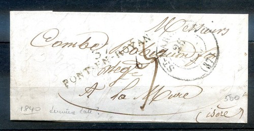 200324 lettre 1840 - lettre, de