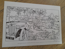 Black & Mortimer-Ex-libris signé - Van Dongen/Sente/Berserik - Format 21/29 - BD