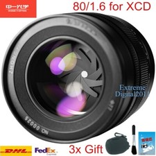 Zhongyi Mitakon SpeedMaster 80mm F1.6 Lens for Hasselblad XCD X2D X1D 50C Camera