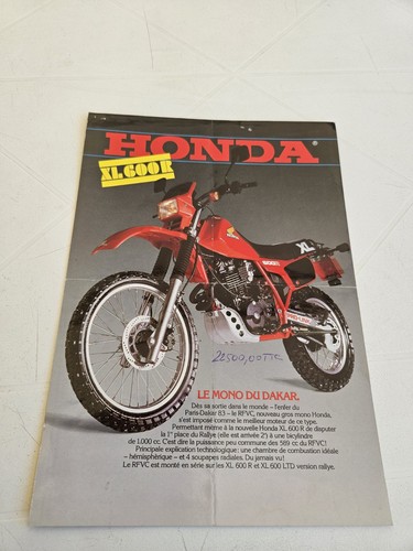Honda xl600r xl600ltd 1983 - xl600ltd,