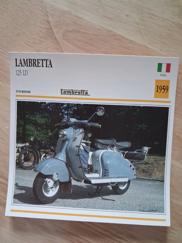 Lambretta scooter 125 1959 - scooter,