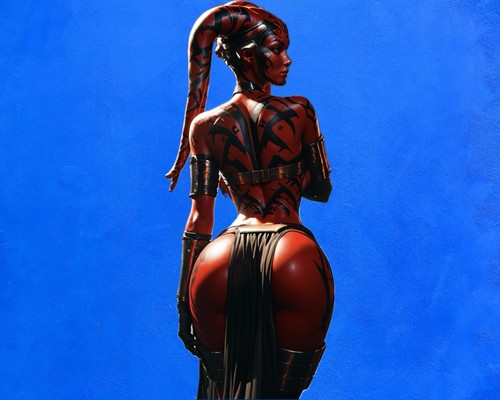Darth talon nsfw sticker - darth, 5”