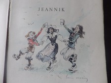 LOUIS MORIN HISTOIRES D'AUTREFOIS JEANNIK 1885 EO Illustré AVEC DESSIN ORIGINAL