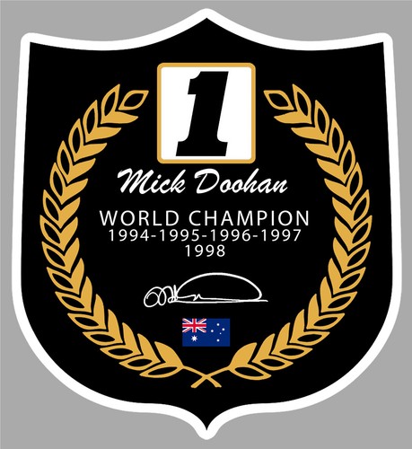 Sticker nick doohan world - nick,