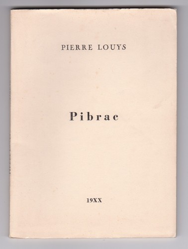 Erotique pierre louys - erotique, pibrac