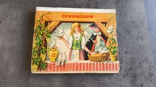 ENFANTINA ARTIA 1961 PRAGUE  DEL DUCA PARIS LIVRE POP UP DISNEY CENDRILLON BE 