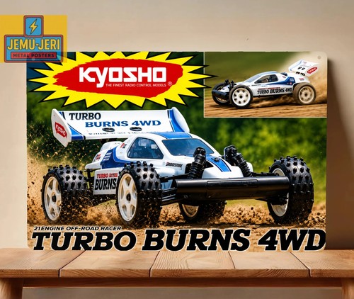 Kyosho turbo burns 4wd - burns,