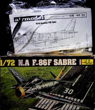 Maquette 1/72 Heller North American F-86F Sabre