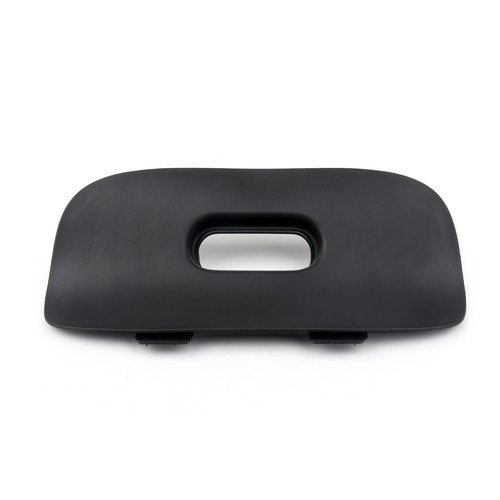 Rear bumper cover black tow - bumper,