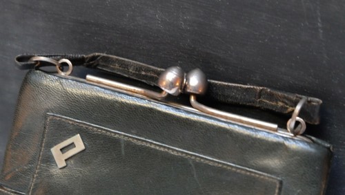 Pochette sac main - /, cuir