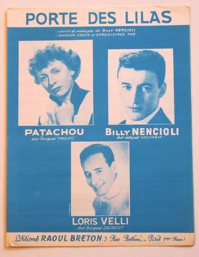 Partition sheet music patachou - sheet,