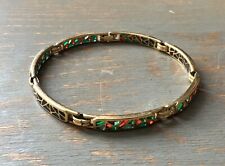 Bracelet Vintage Plaque Or Et