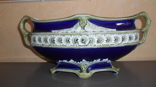 Jardiniere faience ancienne - jardiniere,