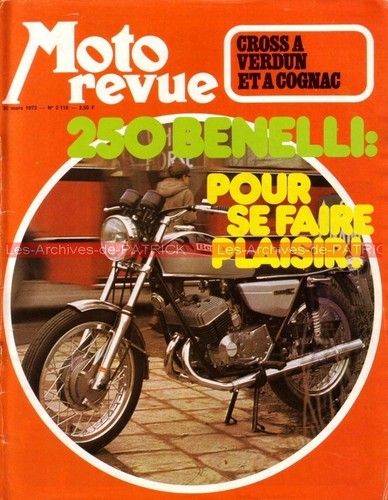 Moto revue 2118 benelli 250 - moto,
