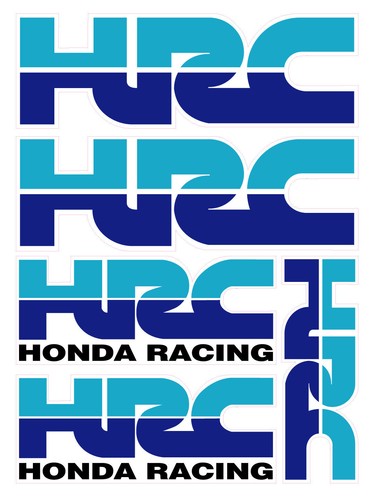 Hrc honda decal - hrc,