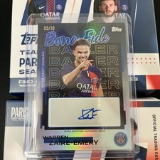 TOPPS PSG TEAM SET BONA FIDE