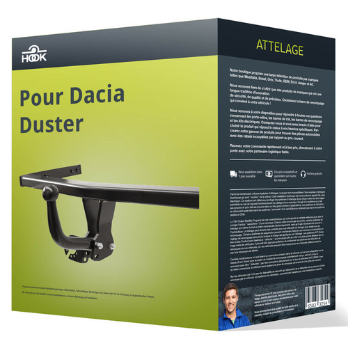 Attelage pour dacia - pour, duster