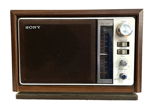 Vintage sony model icf - model, icf-9740w