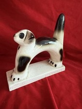 Chat Geo Conde SAINT CLEMENT ART DECO 1930 Craquelé