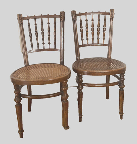 Paire chaises bistrot - de,
