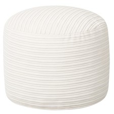 Round Pouf Ottoman Foot Rest