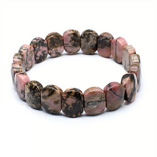 Bracelet perles rhodonite - bracelet,
