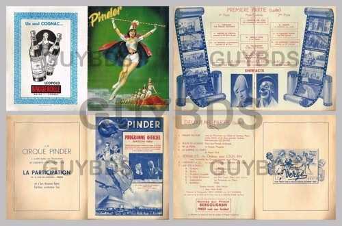Programme cirque circus - programme, cirque/circus