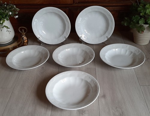Assiettes creuses - 6,