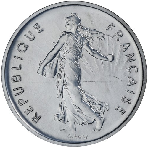 France francs semeuse - 5, francs,