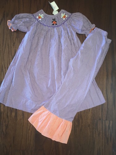 Girls size smocked halloween - size, 8