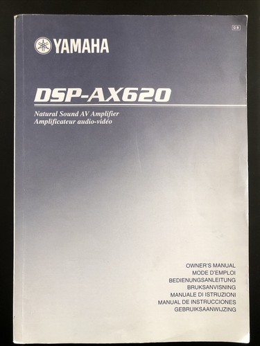 Yamaha dsp ax620 natural sound - dsp-ax620,