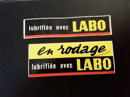 Anciens autocollants huile - 2,