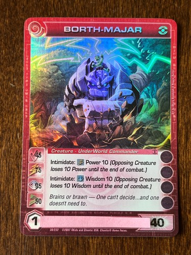 Chaotic borth majar 232 - chaotic, #30/232