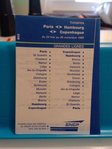 Horaires paris hambourg - horaires,