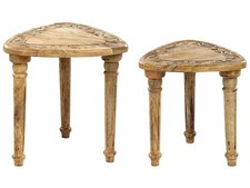 Lot de 2 Tables d'Appoint