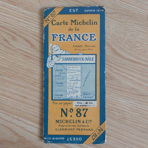 Carte michelin n - , n°87