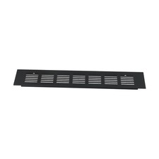Grille Ventilation Bouche D'Aération Grille Aluminium Alliage Noir Armoire