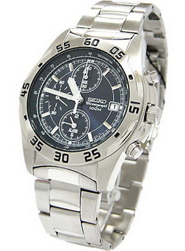 Seiko chronograph 100m - seiko,