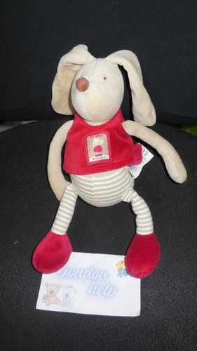 Doudou peluche lapin - peluche,