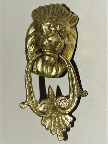 Anneau bouton tete lion - bouton,